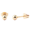 Aros tipo esfera pulida de 4mm, de superficie lisa y reflectante, ideales para un look limpio y versátil.

Di Vogel