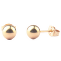 Aros tipo esfera pulida de 6mm, de superficie lisa y reflectante, ideales para un look limpio y versátil.

Di Vogel