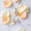 Conjunto Cristal Austriaco - Citrino