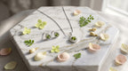 Conjunto Cristal Austriaco - Peridot