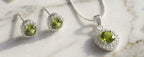 Conjunto Cristal Austriaco - Peridot