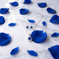 Conjunto Cristal Austriaco - Zaffiro