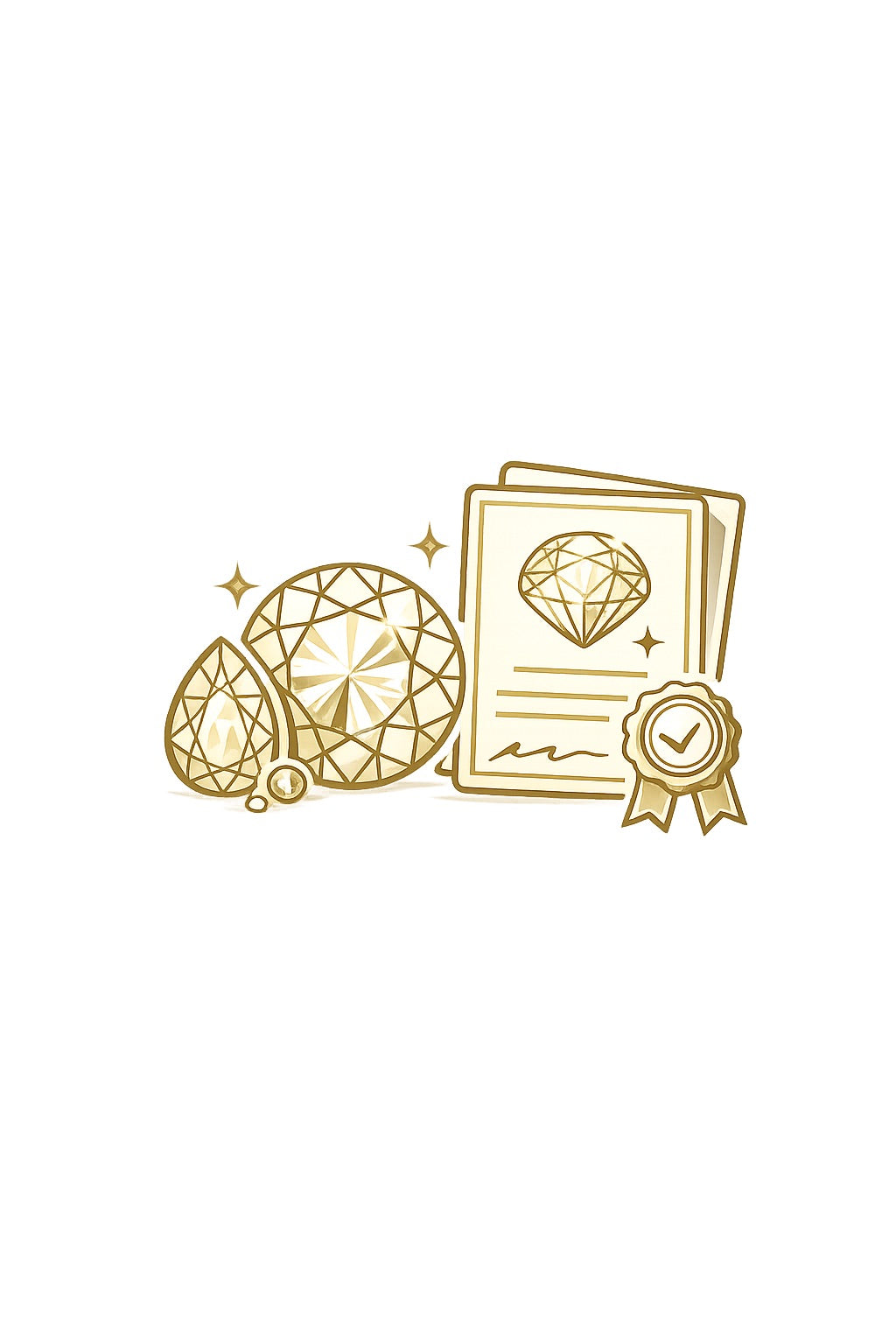 Moissanita certificada